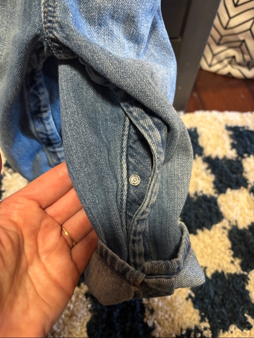 GAP Light Blue Denim Kids Overalls - Picture 3 of 4